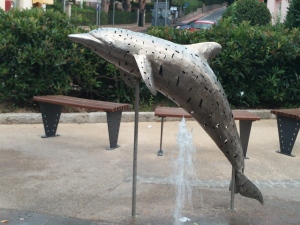 Fontana del delfino a Procchio